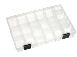 Caja Bass Pro Shops para señuelos con divisiones ajustables