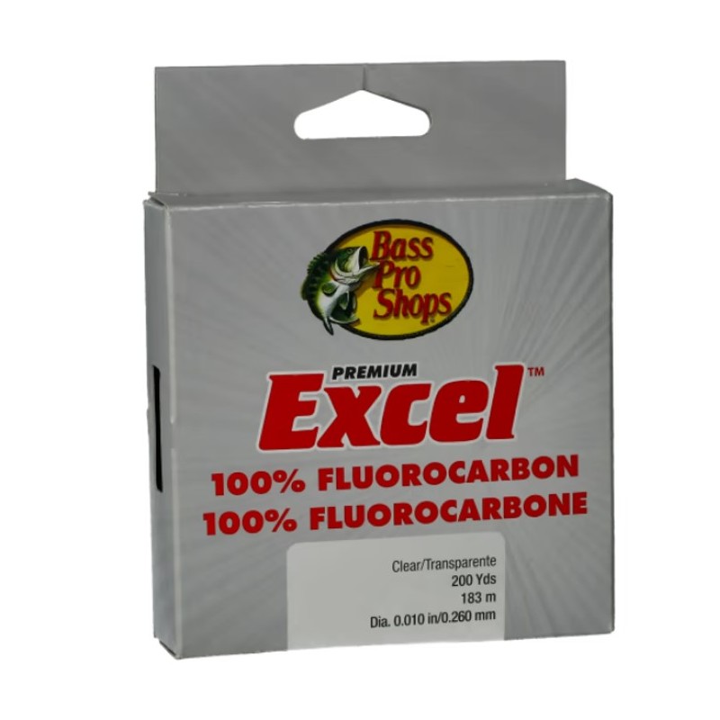 Línea Fluorocarbono Bass Pro Shops Excel
