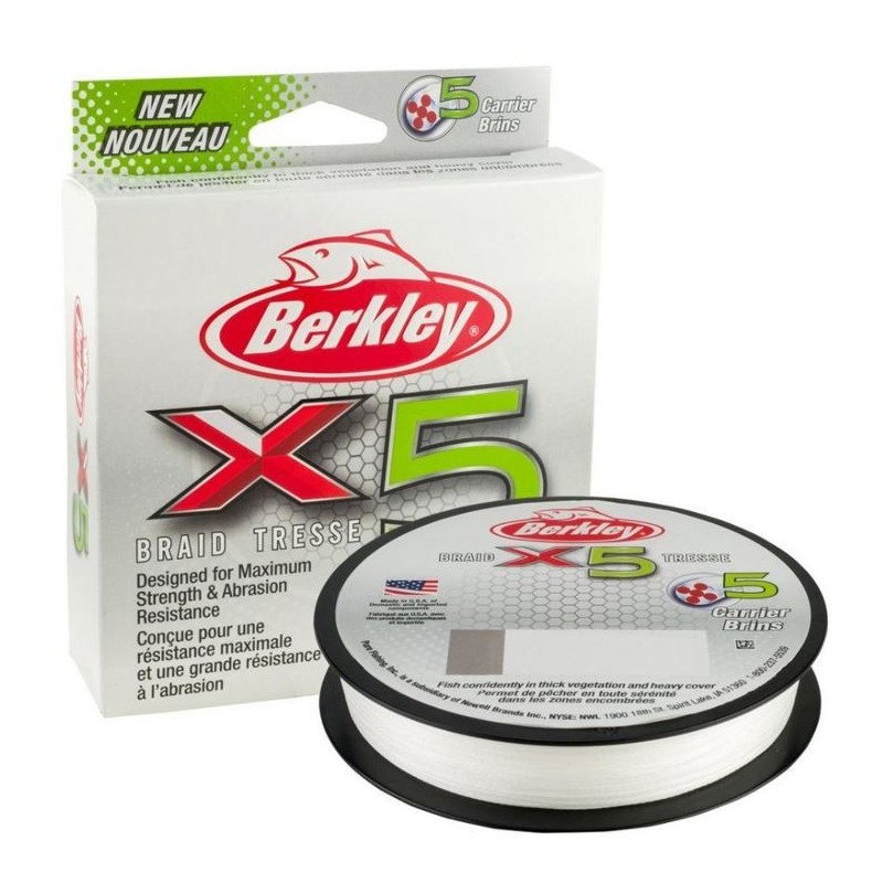 Línea Trenzada Berkley x5 Braid