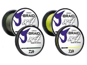 Línea Trenzada Daiwa J-Braid x4